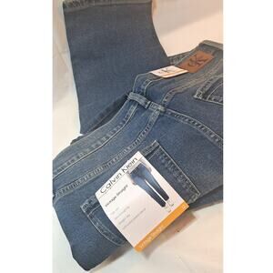 Calvin Klein Vintage Straight Leg Jeans, Size 12 New, w/tags